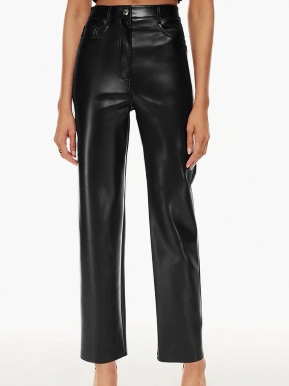 Aritzia Wilfred Melina Vegan Leather Pants